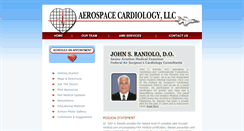 Desktop Screenshot of aerospacecardiology.com